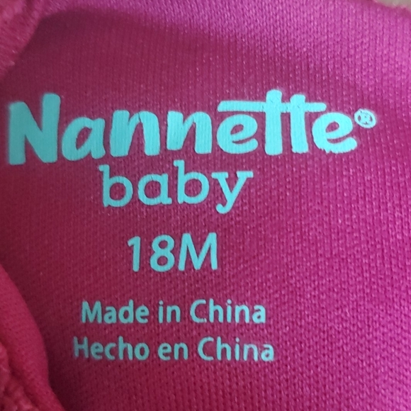 18 months old girl long sleeve dress top and pants - Picture 9 of 9